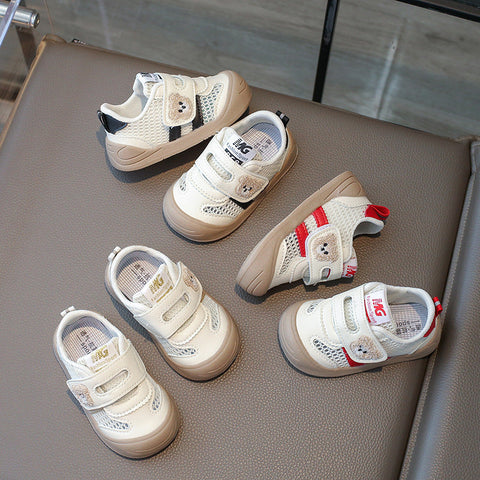 Children's Breathable Mesh Shoes Men's And Women's Soft Bottom Casual gogodiggity