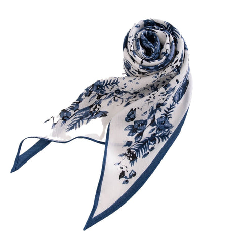 Vintage Print Polyester Fashion Scarf Dual-use Shawl gogodiggity