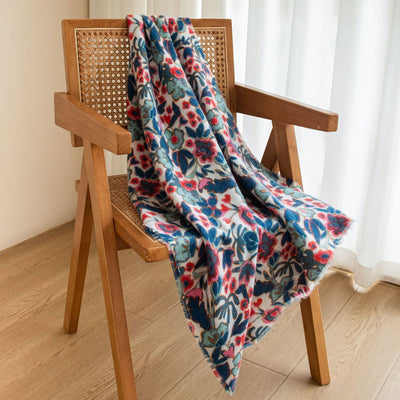 Cross-border New Arrival Printed Cashmere-like Texture Commuter's All-matching Warm Scarf Shawl gogodiggity