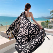 Sun-proof All-matching Shawl Beach Travel Dual-use Outdoor Beach Towel gogodiggity
