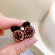 2pcs/set cute small crystal hair clip for women mini hairclip girls bangs hairpin kids claw clip set hair pin  hair accessories gogodiggity