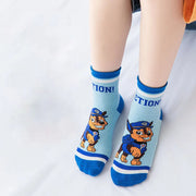 5 Pairs Paw Patrol Kids Socks Cotton Boys Cute Cartoon Socks for Children Baby Casual Socks Autumn Soft Clothing Accessories New gogodiggity