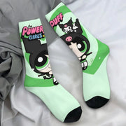 The Powerpuff Girls Stockings Couple Socks Soft Trendy Socks Winter Cycling Non Slip Graphic Socks Gift gogodiggity