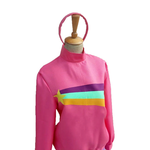 Mabel Pines Cosplay Costume with hair accessory for Halloween and Christmas for Men Women gogodiggity