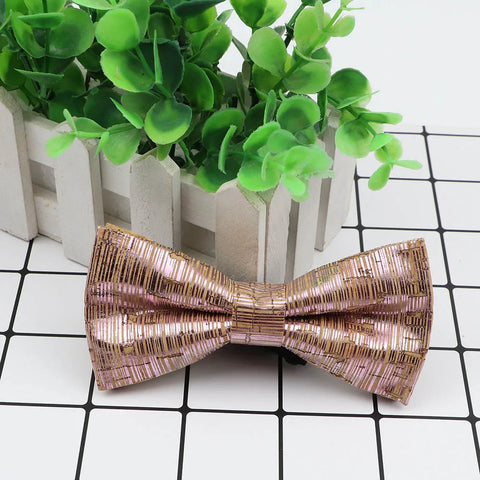 New Design Cork Wood Fashion Parent-Child Bow Ties Novelty Handmade Solid Neckwear Wedding Party Gift Accessories Men Bowtie gogodiggity