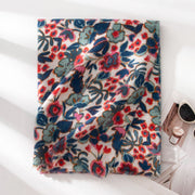 Cross-border New Arrival Printed Cashmere-like Texture Commuter's All-matching Warm Scarf Shawl gogodiggity