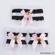 Womens Halloween Maid Lace Cat Ear Headband Hair Accessories Cat Ear Headband Long Tassel Japanese Animation Cosplay Accessories gogodiggity