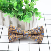 New Design Cork Wood Fashion Parent-Child Bow Ties Novelty Handmade Solid Neckwear Wedding Party Gift Accessories Men Bowtie gogodiggity