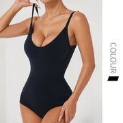 Yoga Bodysuit Chest Support With Chest Pad For Women gogodiggity