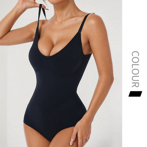 Yoga Bodysuit Chest Support With Chest Pad For Women gogodiggity
