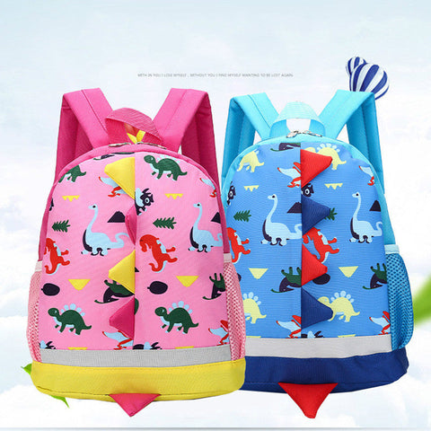 Cartoon Dinosaur Children Bag Kindergarten Children School Bag gogodiggity