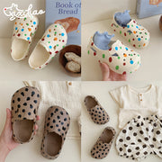 Cute Polka Dot Children's Toe Cap Sandals