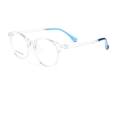FIRADA Fashion Girl Eyeglasses Boy Vintage Comfortable Transparent Eyewear Optical Prescription Glasses Frame Children 2604ET gogodiggity