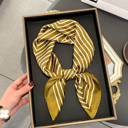 Stewardess Neck Protection Business Wear Matching Shirt Thin Scarf gogodiggity