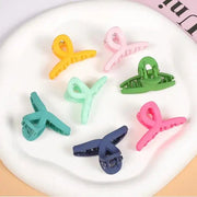 4.4CM New Solid Colour 3PCS/Set Candy Colour Small Cross Grip Clip Hairpin Barrettes for Kid Women Girl Accessories Headwear gogodiggity