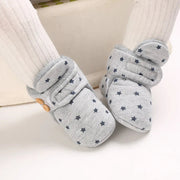 Winter New Baby Socks Boy Girl Shoes Flower Toddler Walkers Booties Cotton Comfort Soft Anti-slip Thicken Warm Newborn Shoes gogodiggity