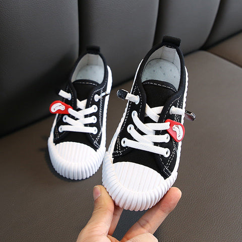 Autumn Korean Style Children's Candy-colored Canvas Shoes gogodiggity
