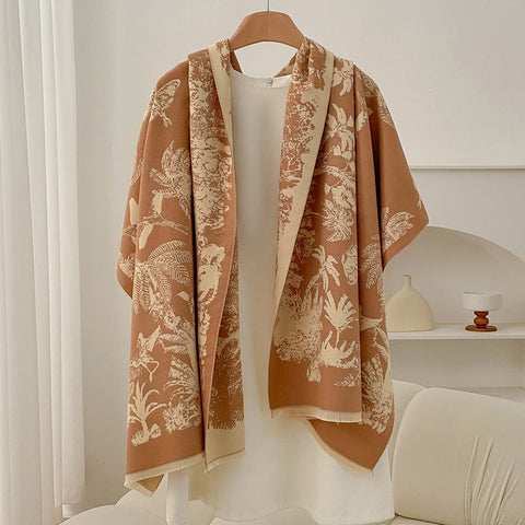 Retro High Sense Artificial Cashmere Scarf gogodiggity