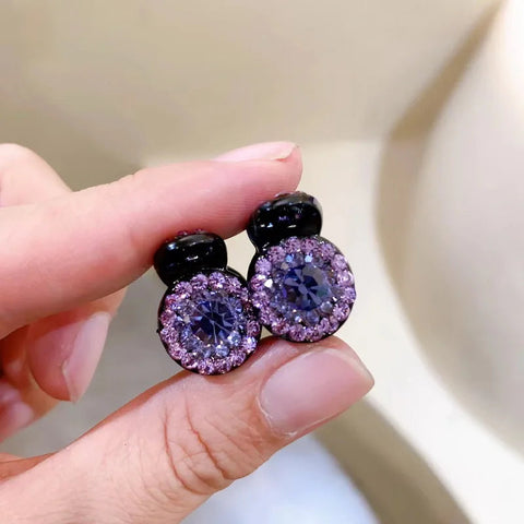 2pcs/set cute small crystal hair clip for women mini hairclip girls bangs hairpin kids claw clip set hair pin  hair accessories gogodiggity