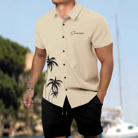 3D Digital Printing Shirt Short Sleeve Shorts Suit gogodiggity