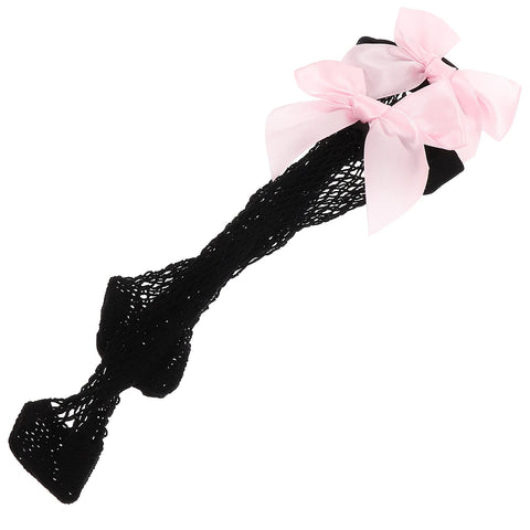 Children Mesh Socks Stocking Toddler Girls High Ankle Baby Bow Tie White Pink Summer Stockings Breathable Gentle Touch gogodiggity