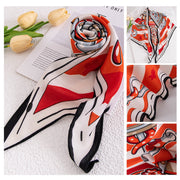 Vintage Print Polyester Fashion Scarf Dual-use Shawl gogodiggity