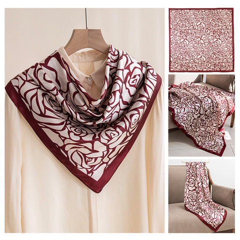 Women's Polyester Scarf Fashionable Printed Shawl gogodiggity