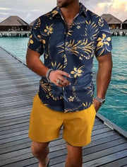 3D Digital Printing Shirt Short Sleeve Shorts Suit gogodiggity
