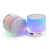 A9 large crack bluetooth speaker small mini card small steel gun wireless luminous colorful lights mobile phone gift audio gogodiggity